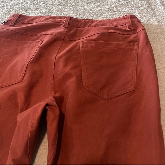 Lululemon ABC Slim-Fit Pant 27" *UtilitechDate Brown Size 32x27 - Picture 7 of 12